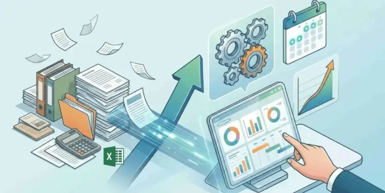 紙・Excelから脱却したバックオフィス改革の全貌イメージ