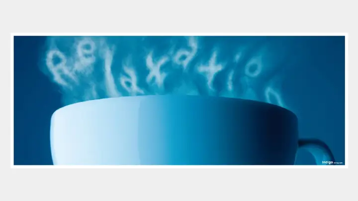 青山　indigo dining caféさま　ポスター